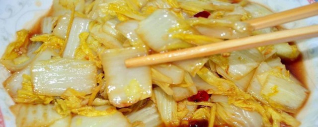 7种醋溜白菜的家常做法 醋溜白菜怎样做