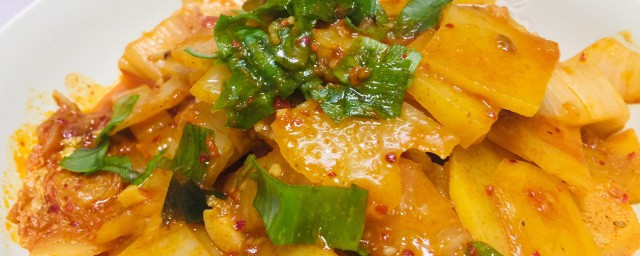 土豆片怎样做好吃简单做法 土豆片的做法简介