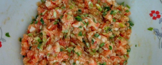 饺子馅配料表 饺子馅配料表大全