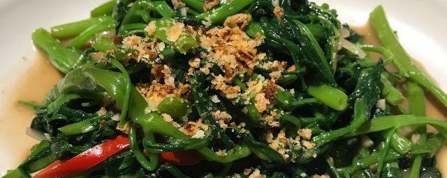 咸虾酱炒椒丝通菜怎样做 怎样做咸虾酱炒椒丝通菜