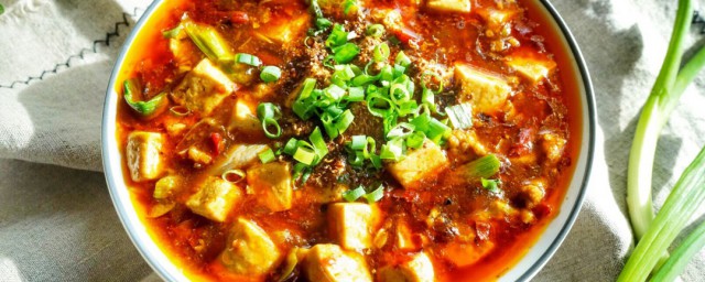 麻婆太极豆腐怎样做 做麻婆太极豆腐的流程简介