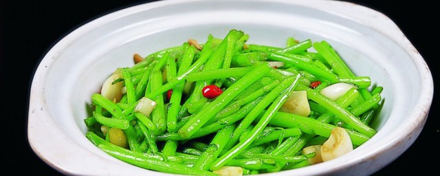 生焗茼蒿怎样做 生焗茼蒿的家常做法