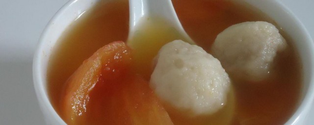 鱼丸水果汤怎样做 鱼丸水果汤怎样做