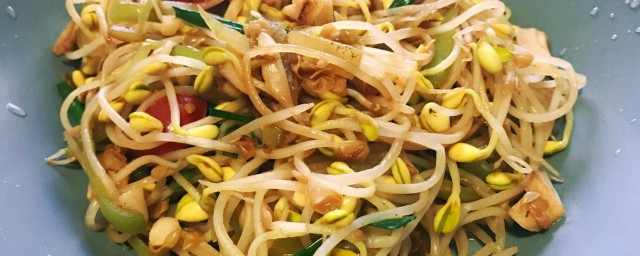 黄豆芽炒粉皮怎样做 制作黄豆芽炒粉皮的技巧