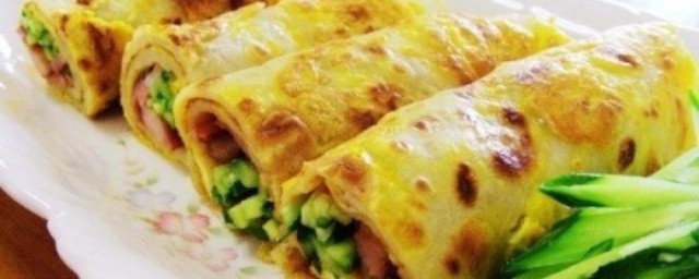 黄瓜鸡蛋卷饼如何做 怎么做黄瓜鸡蛋卷好吃