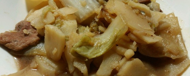 家常土豆白菜炖如何做 制作白菜炖土豆的要领