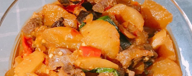辣蒸牛肉萝卜怎样做 辣蒸牛肉萝卜的家常做法
