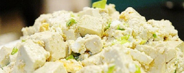 咸味玛瑙豆腐怎样做 咸味玛瑙豆腐的做法次序