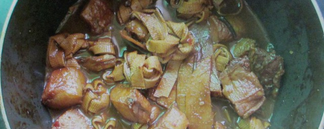 家常红烧肉千张结烧肉怎样做 怎样做家常红烧肉千张结烧肉