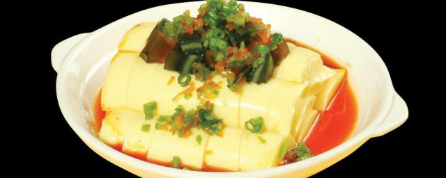 凉拌日本豆腐怎样做 制作凉拌日本豆腐的技巧