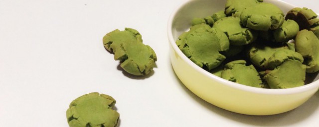 抹茶饼干怎样做 抹茶饼干做法