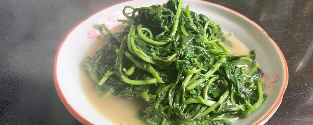 炒枸杞叶怎样做 制作炒枸杞叶的技巧