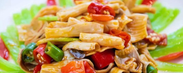 泡椒鹅肠怎样做 制作泡椒鹅肠的技巧
