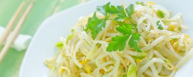 凉拌绿豆芽怎么做 凉拌绿豆芽的烹饪办法