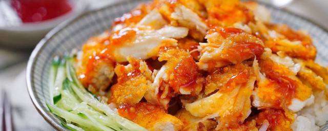 脆皮鸡拌饭怎么做 脆皮鸡拌饭做法