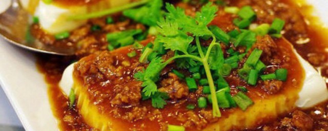 清蒸肉泥夹心豆腐怎样做 怎样做清蒸肉泥夹心豆腐