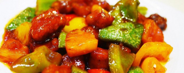 青椒咕咾肉的做法 怎样做青椒咕咾肉
