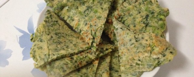 荠菜豆渣饼怎样做 荠菜豆渣饼的做法次序
