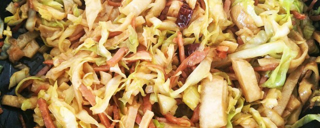 家常炒饼丝的做法 怎样做家常炒饼丝好吃