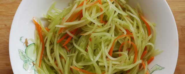 糖醋莴苣丝的做法 糖醋莴苣丝的做法分享