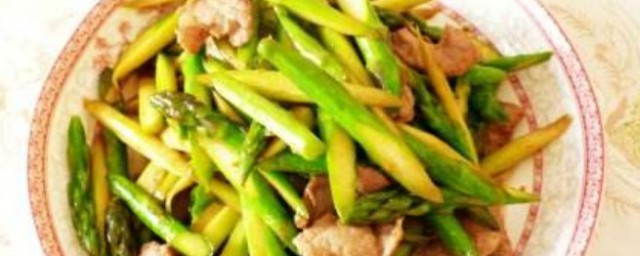 豉香牛肉拌芦笋怎样做 制作豉香牛肉拌芦笋的技巧