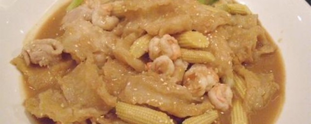 芝麻鱼鳔怎样做 芝麻鱼鳔怎样做