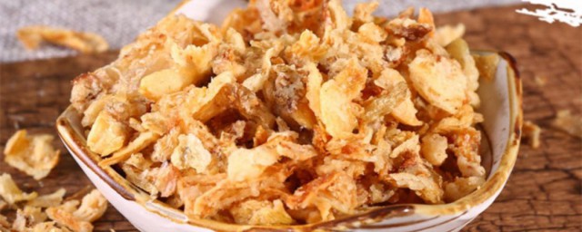 飘香油葱酥如何做 飘香油葱酥的做法