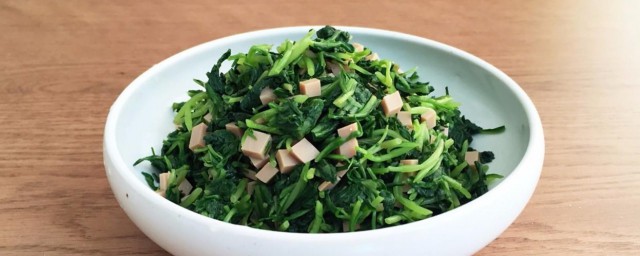 马兰头拌豆腐干怎样做 家常菜马兰头拌豆腐干的做法