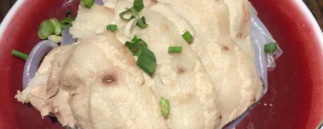 粉皮白肉怎样做 制作粉皮白肉的技巧