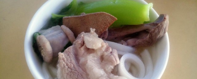猪肝粉肠煲 猪肝粉肠煲做法