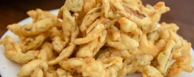 炸蘑菇的制作技巧 炸蘑菇的制作技巧简介