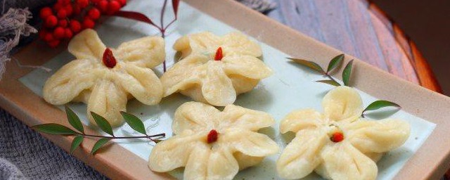 梅花形蒸饺怎样做 梅花蒸饺的做法