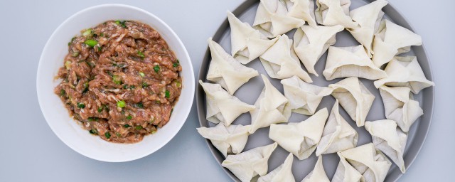 馄饨肉馅怎样保鲜存放 肉馅馄饨应该怎样做