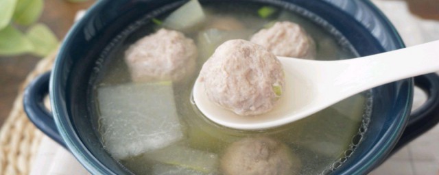 肉丸汤的做法 肉丸汤的做法简介