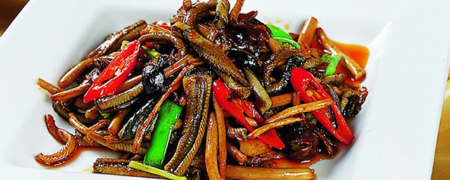 炒鳝丝如何做好吃 制作炒鳝丝的办法