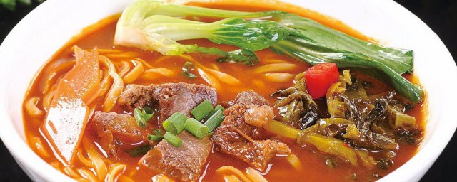红烧牛肉面怎样做好吃 红烧牛肉面怎样做好吃