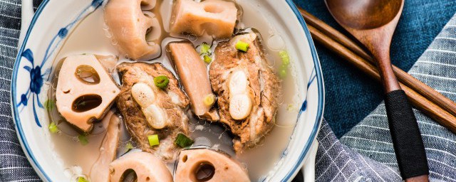 排骨煲莲藕的功效与作用 排骨煲莲藕的烹饪技巧