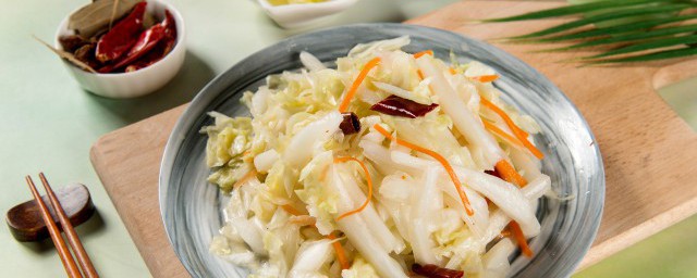 怪味白菜帮怎样做 怪味白菜帮的做法