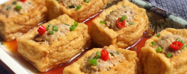 生煎酿豆腐如何做 生煎酿豆腐的做法步骤