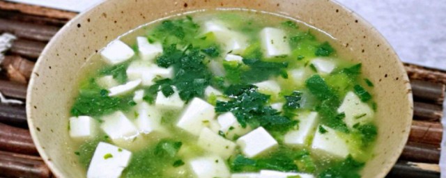青菜豆腐泥怎样做 怎样做青菜豆腐泥