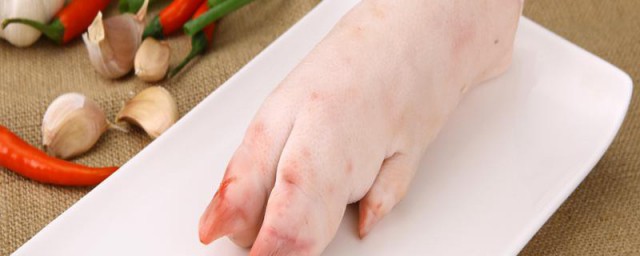 生猪蹄怎样放保鲜 生猪蹄保存诀窍