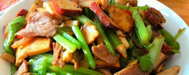 香干炒肉片的做法 香干炒肉片怎么做好吃