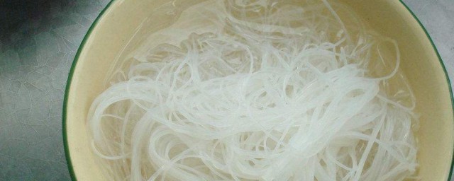 粉丝泡多久可以泡软 粉丝泡软时间介绍