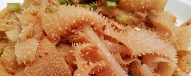 白牛百叶怎么洗才干净 白牛百叶清洗要领