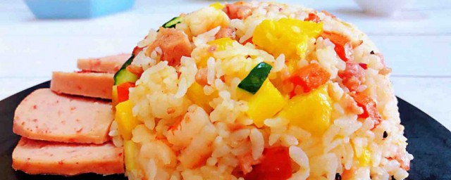 虾仁菠萝炒饭 怎样做虾仁菠萝炒饭