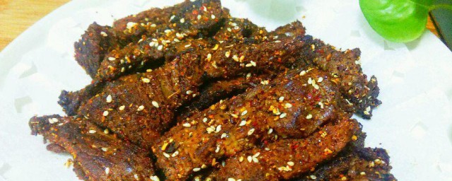 五香牛肉干的做法 怎样做五香牛肉干