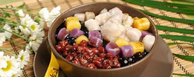 芋圆红豆糖水 如何做芋圆红豆糖水