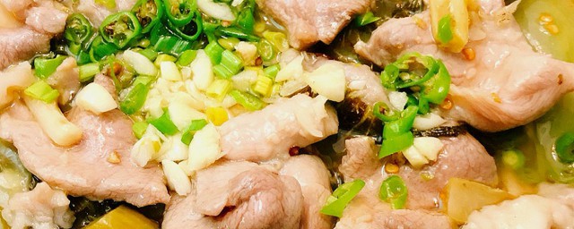 泡菜肉片怎样做 泡菜肉片的做法简介