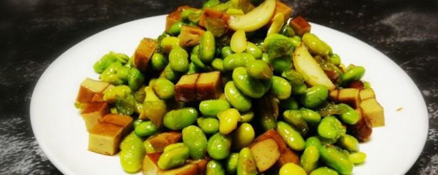 肉末毛豆炒香干怎么做 肉末毛豆炒香干的做法介绍