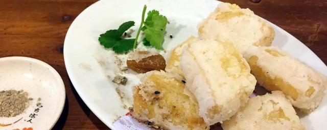 台湾糕渣怎样做 台湾糕渣的简单做法